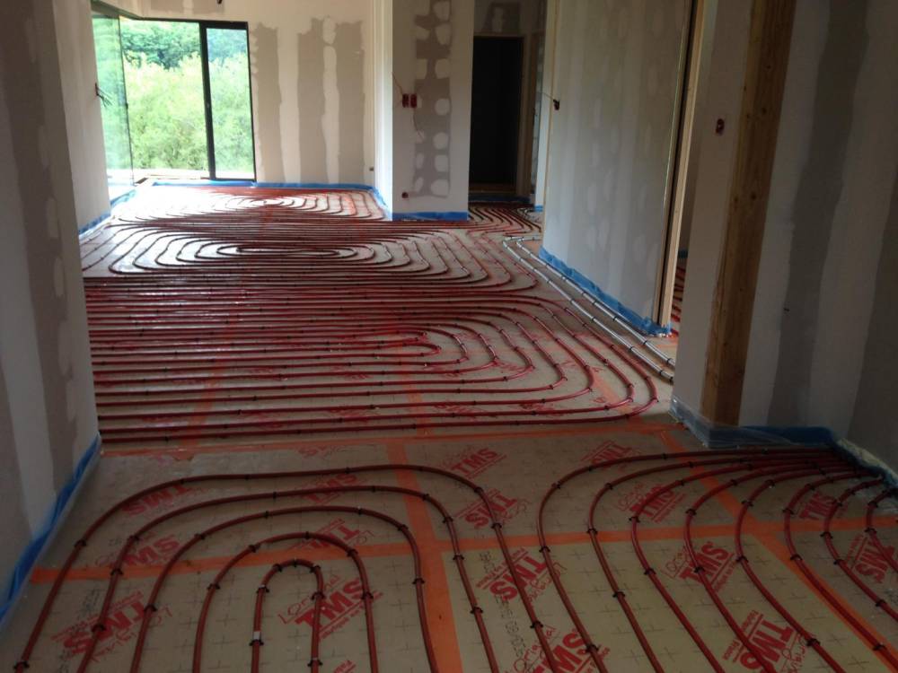 plancher chauffant
